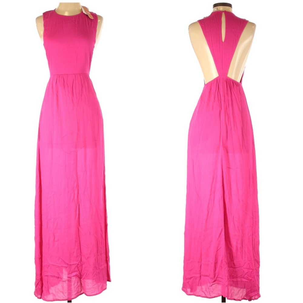 Gianni Bini Pink Maxi Dress